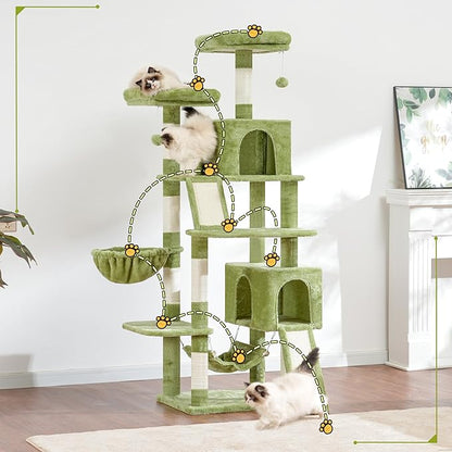 Cat Tree for Indoor Cats, 71&