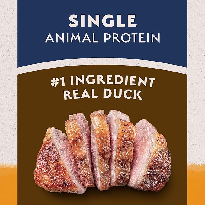 Natural Balance Limited Ingredient Adult Grain-Free Dry Dog Food, Reserve Duck &amp; Potato Recipe, 4 Pound (Pack of 1)