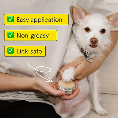 Finn Paw Hero | Natural Revitalizing Dog Paw Balm | Protect, Nourish &amp; Repair from Wear, Damage &amp; Dryness - 1.75 oz