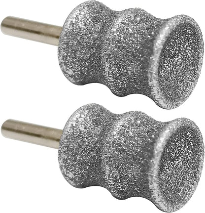 Dog Nail Grinder and Trimmer Bits for Dremel - Dog Nail Grinder Attachment - Painless Pet Nail File &amp; Clipper for Large, Medium and Small Dogs &amp; Cats 2Pack