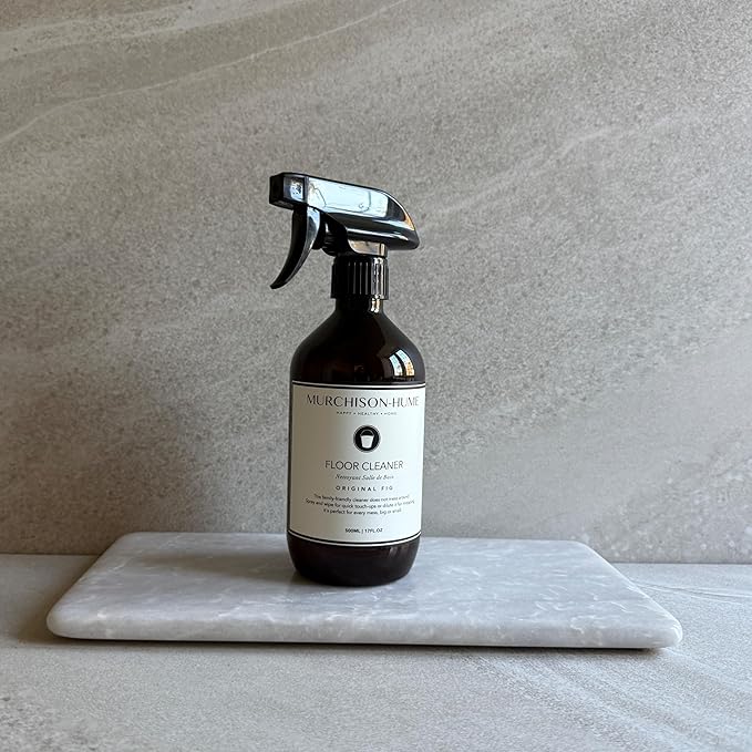 Murchison-Hume Natural Floor Cleaner Spray – Pet-Friendly, Non-Toxic, Plant-Based Formula for Hardwood, Tile &amp; Laminate – Streak-Free Shine, Fresh Scent – 17oz Bottle (2 Pack) Original Fig