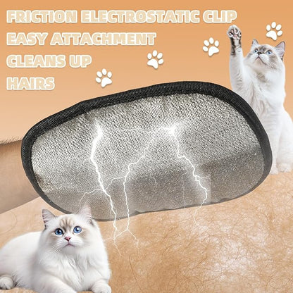 Pet Hair Remover Gloves for Cats &amp; Dogs, Electrostatic Pet Hair Removal Gloves Brush for Pets Hair, Pet Hair Clean Up，Pet Hair Remover for Furniture