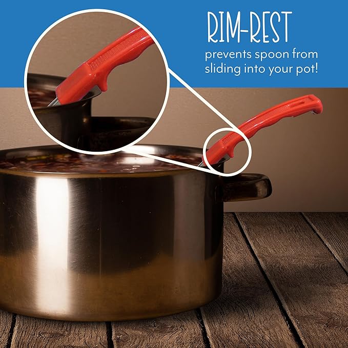 Darware Portion Control Serving Spoons (6-Piece Ladle Set); w 1/4 Cup, 1/2 Cup, 3/4 Cup &amp; 1 Cup (2, 4, 6, 8 oz) &amp; 1/2 &amp; 1 Cup Utensils/Spoodles