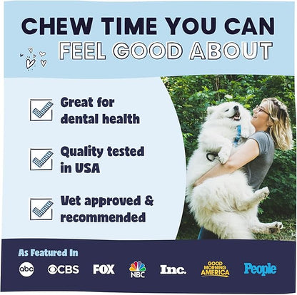 Pawstruck All-Natural 7" Bully Sticks for Dogs - Long Lasting, Rawhide-Free, Low Odor &amp; Grain-Free Dental Chew Treat - Healthy Single Ingredient, 100% Real Beef - 1 lb Bag