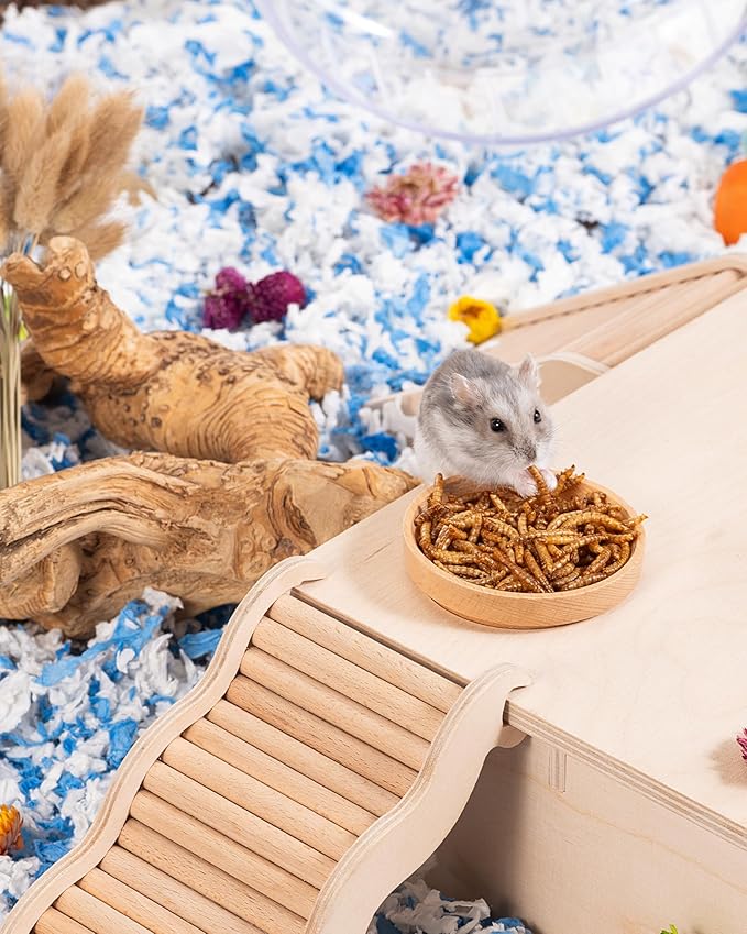 Niteangel Small Animal Snack &amp; Treats - Small Critter Natural Treat for Dwarf Syrian Hamsters Gerbils Mice Sugar Glider Hedgehogs Chickens Birds