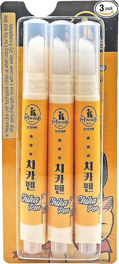 Cat Toothbrush &amp; Toothpaste Kit – Flavor-Free Dental Gel for Cats – Finger Brush &amp; Handle for Daily Oral Care – Plaque &amp; Tartar Cleaning for Kittens and Adult Cats (1 Pack, 3 Count)