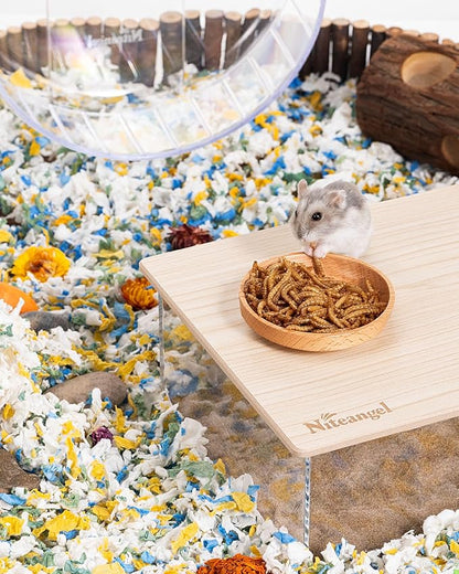 Niteangel Small Animal Snack &amp; Treats - Small Critter Natural Treat for Dwarf Syrian Hamsters Gerbils Mice Sugar Glider Hedgehogs Chickens Birds