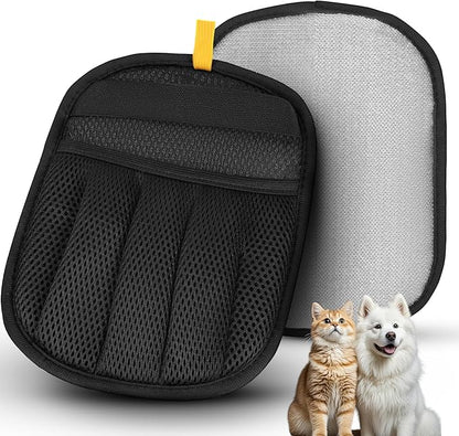 Pet Hair Remover, 2025 Upgrated Five-Finger Electrostatic Pet Hair Removal Gloves, Cat &amp; Dog Hair Remover for Couch, Furniture,Clothing, Animal Fur Removal Tool, Cat Grooming Gloves-1PCS