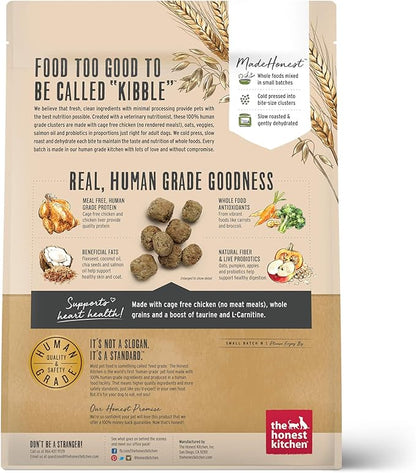 The Honest Kitchen Whole Food Clusters Whole Grain Chicken &amp; Oat Dry Dog Food, 5 lb Bag