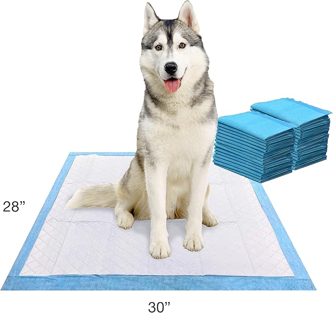 Four Paws Wee-Wee Odor Control with Febreze Freshness Pee Pads for Dogs &amp; Puppies, Leak-Proof Dog Housebreaking Potty Training Floor Protection, Spring Fresh Scent, 28" x 30", 30 Count