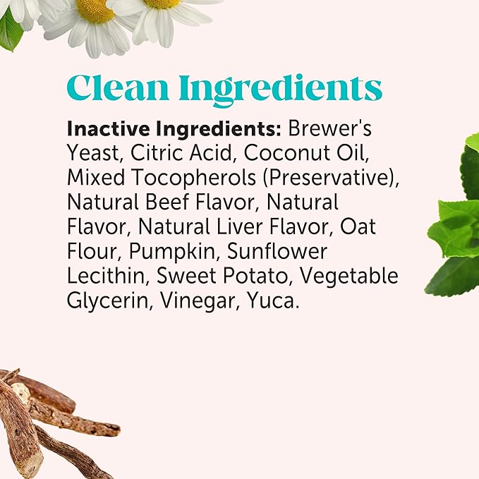 Natural Hemp Calming Chews for Dogs - Dog Anxiety Relief - Calming Aid Supplement with Valerian Root, Chamomile, + Magnesium - Stress, Separation &amp; Thunder Support - (Beef Liver, 90 Count)