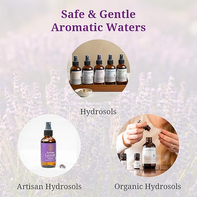 Aromatics International White Sage Hydrosol 100ml | Purifying Aromatic Spray for Spaces &amp; Rituals