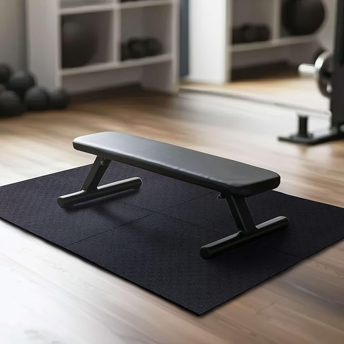 Mohawk Home Heavy Duty Rubber Stall Mat - Gym Floor- Under Dog Crate - All Purpose Utility 2&