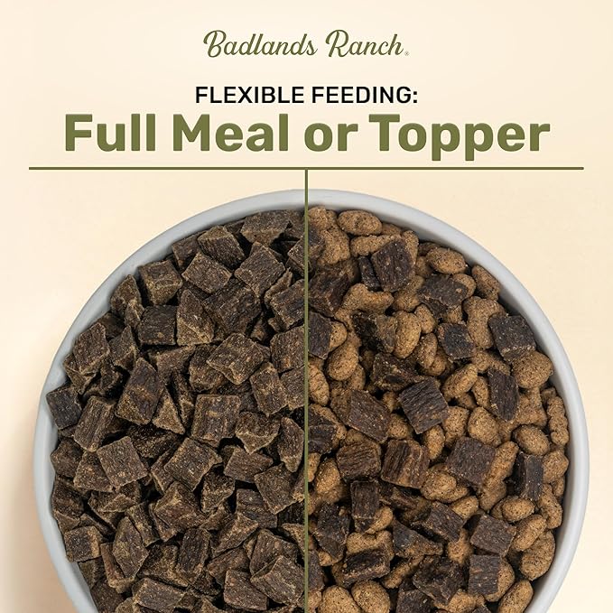 Superfood Complete, Air-Dried Adult Dog Food - High Protein, Zero Fillers, Superfood Nutrition by Katherine Heigl (24 oz, Beef &amp; Bison Formula)