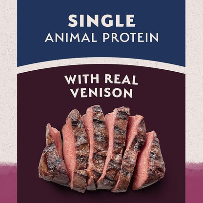 Natural Balance Limited Ingredient Adult Grain-Free Dry Dog Food, Reserve Sweet Potato &amp; Venison Recipe, 12 Pound (Pack of 1)