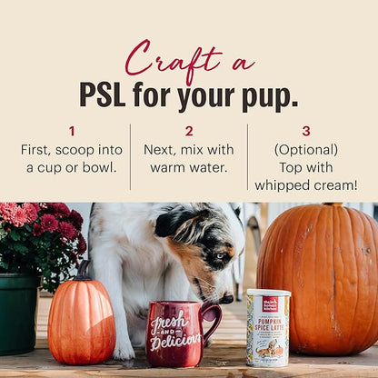 The Honest Kitchen Pumpkin Spice Latte, 4oz Canister