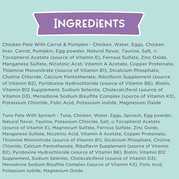 LOVE, NALA Grain-Free Wet Cat Food Pâté – 24 Pack – Natural Chicken &amp; Fish Variety in Broth – Premium Whole Meat - Grain Free - Non GMO - Wet Food for Adult Cats