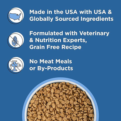 BIXBI Rawbble Dry Dog Food, Turkey, 24 lbs - USA Made with Fresh Meat - No Meat Meal &amp; No Corn, Soy or Wheat - Freeze Dried Raw Coated Dog Food - Minimally Processed for Superior Digestibility