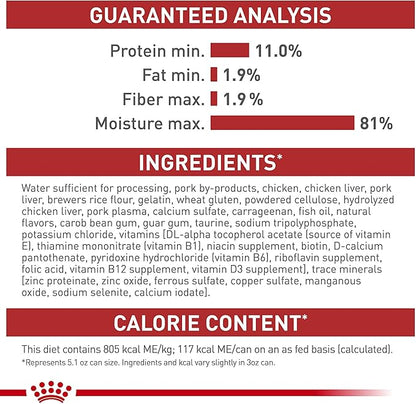 Royal Canin Feline Health Nutrition Adult Instinctive Loaf in Sauce Canned Cat Food, 3 oz can (24-count)