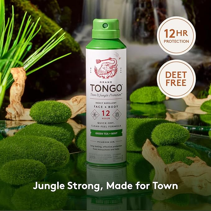 Insect Repellent Variety Pack, 12-Hour Mosquito &amp; Tick Protection, Picaridin-Based, Water-Based, Lightweight, Quick-Drying, DEET Alternative, Face &amp; Body Use, 3 Pack