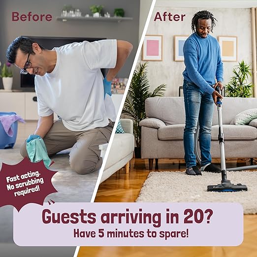 Sunny &amp; Honey Carpet Freshener Powder - 20 Oz Pack, Wildberry Scent - Carpet Deodorizer Powder &amp; Odor Eliminator for Upholstery, Furniture &amp; Rugs, Kid &amp; Pet Safe