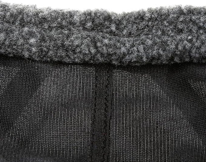 Harrison Howard CareMaster Horse Fly Mask Half Face with Ears Black Medium Cob