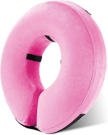 Katoggy Protective Inflatable Recovery Collar, Soft Blow-up Dog Cone Collar, Pet Donut Cone Collar, Comfy Elizabethan Collar After Surgery for Large Dog to Prevent from Biting &amp; Scratching, Medium