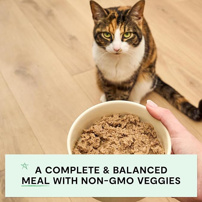 Open Farm Canned Cat Food, Paté for Complete &amp; Balanced Nutrition, Grain-Free and Legume-Free Wet Cat Food, Chicken &amp; Salmon Recipe, 2.8oz Cans (Case of 18)