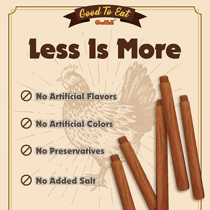 Gootoe Chicken Dog Treats – Chicken Dipped Sticks 1.5 lb – All Natural, Grain-Free, Low Fat, Premium Training Chews, Healthy &amp; Easily Digestible