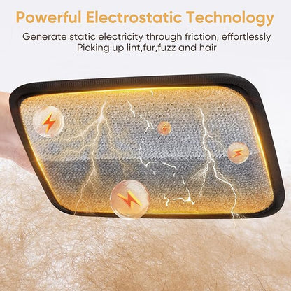 Pet Hair Remover, Electrostatic Pet Hair Removal Gloves, Reusable Cat &amp; Dog Hair Remover for Couch, Furniture, Carpet, Curtain, Upgraded Animal Fur Removal Tool, Cat Grooming Gloves-1 PCS