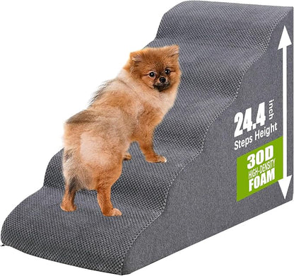 Dog Stairs&amp;Steps for High Beds Up to 28&