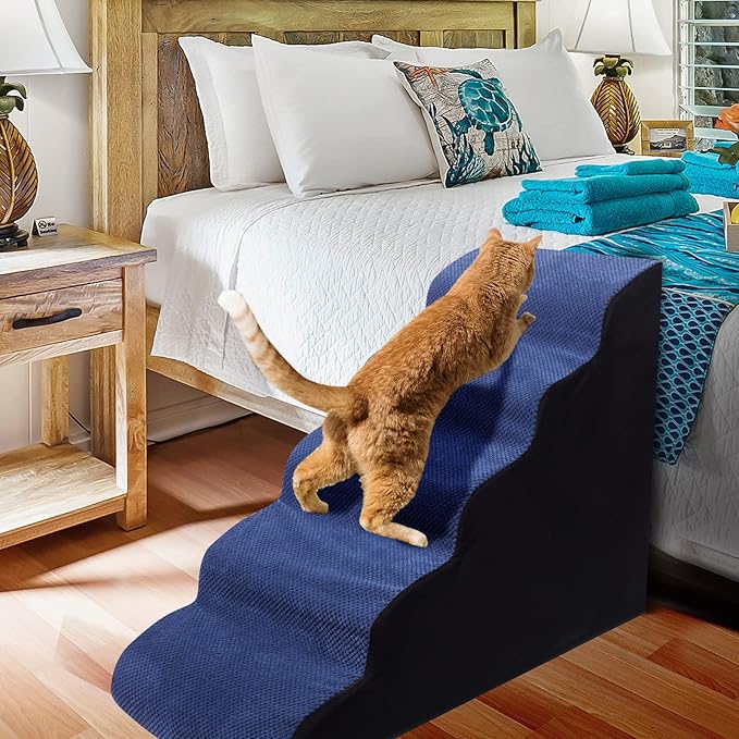 Dog Stairs&amp;Steps for High Beds Up to 28&