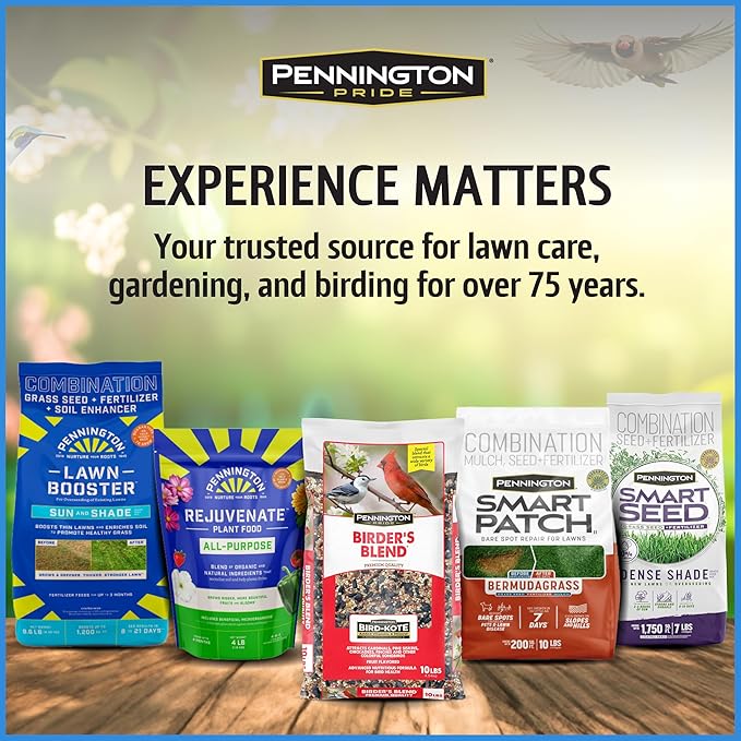 Pennington Select Chips &amp; Bits Wild Bird Seed for Outside Feeders, High-Protein, No-Hull &amp; No-Waste, Sunflower Chips &amp; Peanut Bits Attract Songbirds,15-lb. Bag