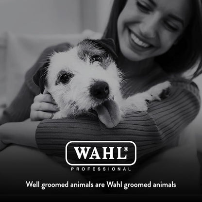 WAHL Professional Animal Bravura Lithium Ion Clipper - Pet, Dog, Cat, and Horse Corded/Cordless Clipper Kit, Purple (41870-0423)