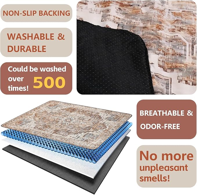 Washable Pee Pads for Dogs 2 Pack, Absorbent Reusable Puppy Pads Waterproof, Leakproof &amp; Non-Slip Whelping Pad, Potty Training Pads for Dogs Playpen Mat 24x36