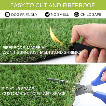Fake Grass for Dogs to Pee on, Artificial Grass for Dogs , Dog Pee Pads Extra Large, Outdoor Grass Mats, Washable, 5x10FT Puppy Potty Training Rug, Strong Permeability, Washable