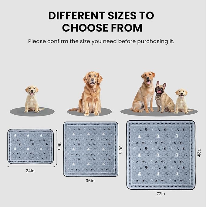 Gardner Pet Washable Dog Pee Pads, 36&