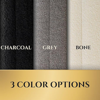 Luxury Boucle Fabric Orthopedic Large Dog Bed with Memory Foam | Breathable Comfort and Washable Dog Couch Bed with Waterproof Liner &amp; Cover | Ideal Pet Beds for Big Dogs - Grey (45"x36x7)