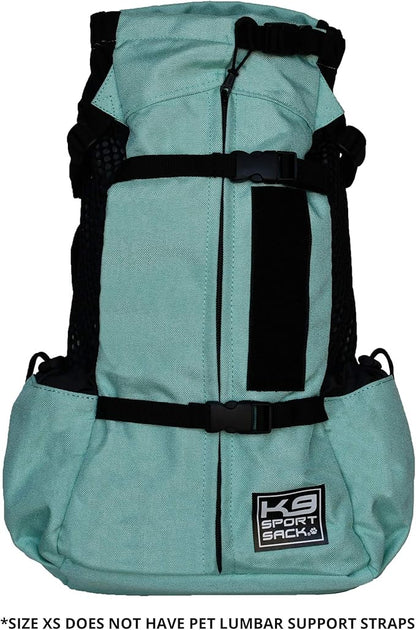 K9 Sport Sack Air 2 - Medium, Summer Mint - Ideal for Dogs with 17-19” Back Length - Durable, Breathable Backpack-Style Carrier - Perfect for Walks, Short Hikes &amp; Public Transportation