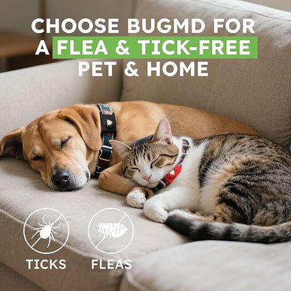 BugMD Paw Guardian Refill, Plant-Powered Flea &amp; Tick Protection Tablets, 3 Count, 30-Day Protection, Natural Essential Oil Formula