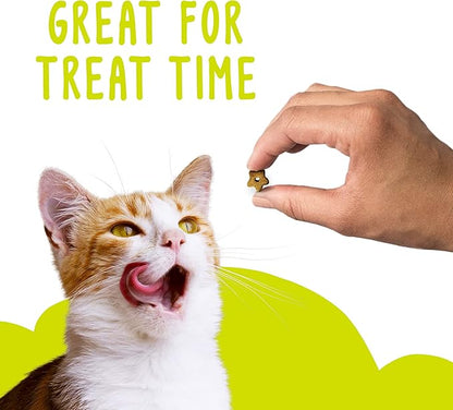 Purina Friskies Party Mix Cat Treats, Morning Munch Crunch with Egg, Bacon &amp; Cheese Flavors, Crunchy &amp; Bite-Sized Cat Treats, 2.1 OZ Pouch (Pack of 3)