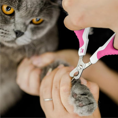 Mr. Pen Cat Nail Trimmer - Pink, Cat &amp; Dog Nail Clippers, Kitten &amp; Small Dog Claw Trimmer