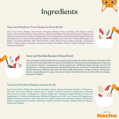 Made by Nacho Flaked Filets Recipe in Bone Broth, Grain-Free Chef&