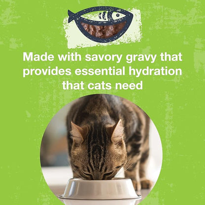 KOHA Poké Bowl Tuna &amp; Duck Entree in Gravy for Cats, 12-Pack of 3oz Pouches