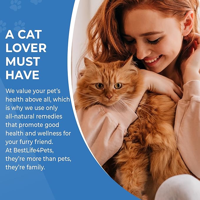 Cat Weight Gain &amp; Hyperthyroidism Treatment, Safe and Effective Cat Appetite Stimulant, Thyroid and Metabolic Support, Weight Management Remedy, 400 All-Natural Odorless, Tasteless Pills
