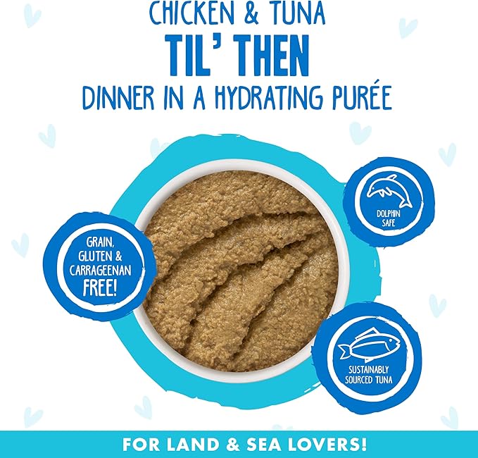 Weruva B.F.F. Play - Best Feline Friend Paté Lovers, Aw Yeah!, Chicken &amp; Tuna Til&