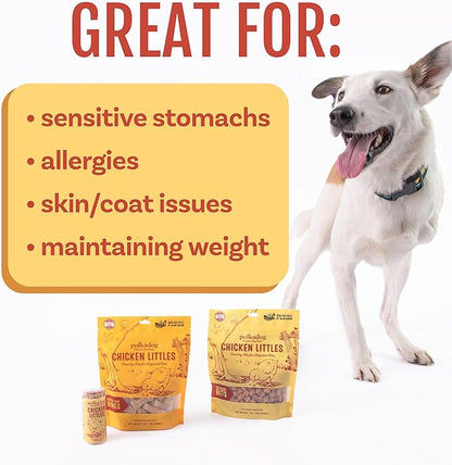 Polkadog Chicken Littles Crunchy Training Bits – All Natural, Limited Ingredient Healthy Training Treats for Dogs. Handcrafted &amp; Made in USA. Great for Dogs with Allergies or Sensitive Stomachs – 7oz