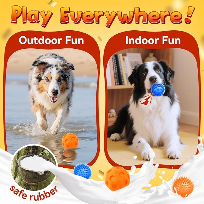 KIPRITII 12-Pack Large Dog Chew Toys for Aggressive Chewers - Includes Indestructible Chew Bone, Interactive Tug Toys, Squeaky Toys, Great for Medium &amp; Large Breeds Dog
