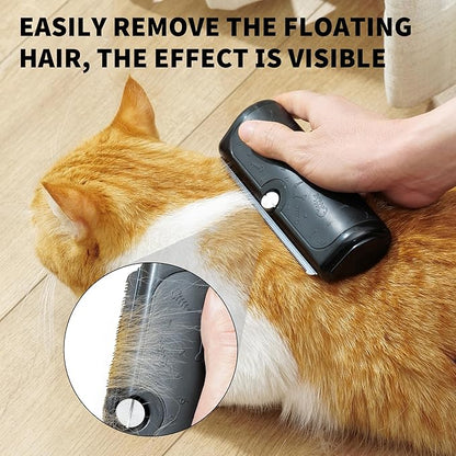 Deshedding Dog Brush and Grooming Tool – Pet Hair Remover Comb for Shedding, Easy Clean, Effective for Short and Long Hair, Professional Pet Grooming Brush for Dogs and Cats