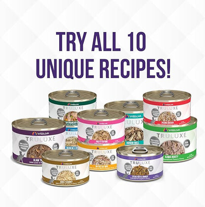 Weruva Truluxe Cat Food, Variety Pack, Truturf, Wet Cat Food, 3Oz Cans (Pack of 24)